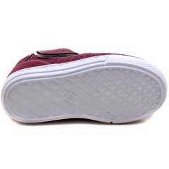 EYS-12 Cırtlı Bebe Sandalet - Bordo