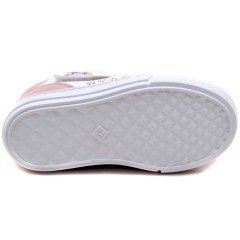 EYS-15 Cırtlı Bebe Sandalet - Beyaz