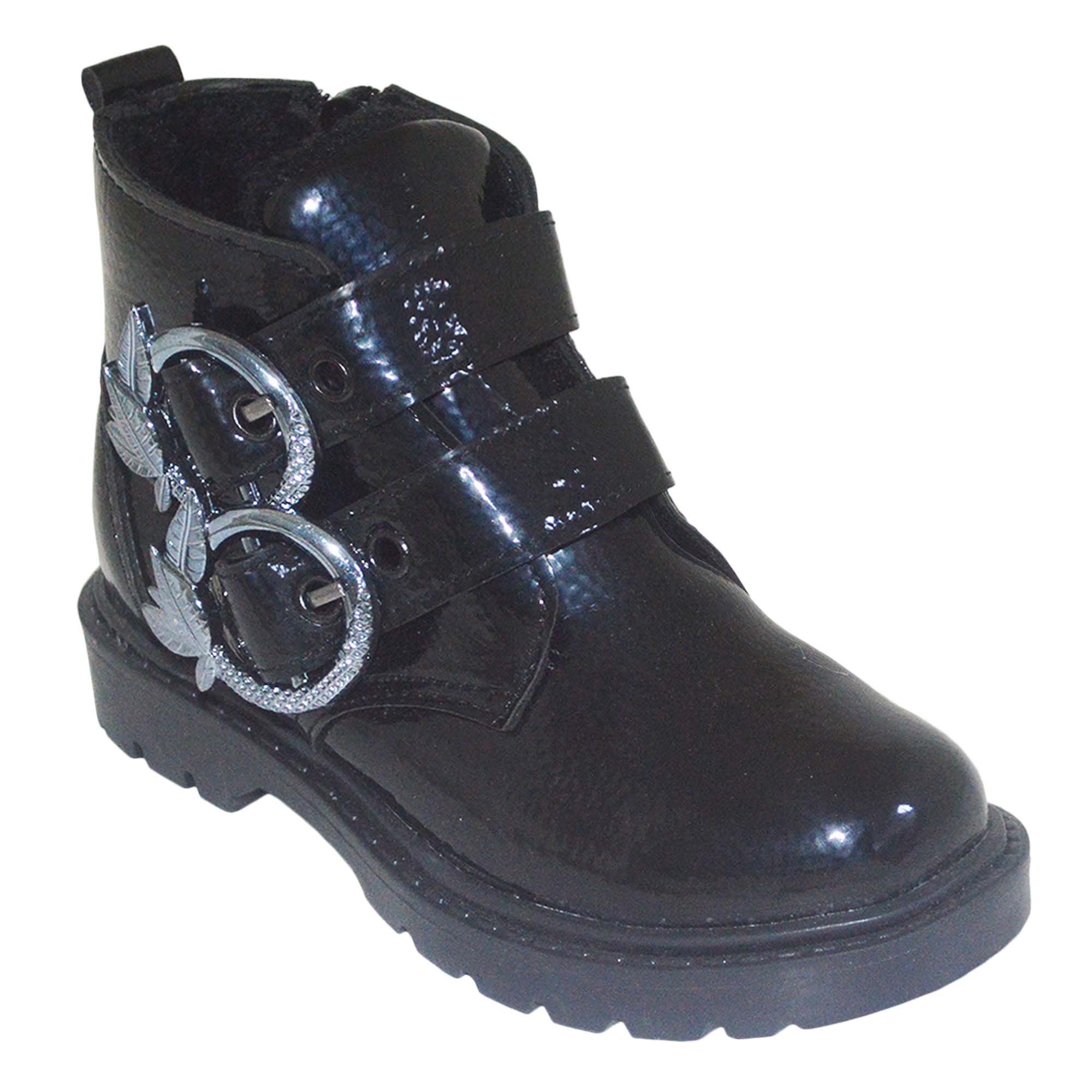 Patik Kışlık Fashion Bot - Siyah
