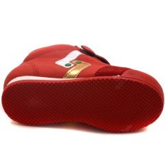 NM-19 Bebe Spor Model Kışlık Ayakkabı - Kırmızı (Deri)