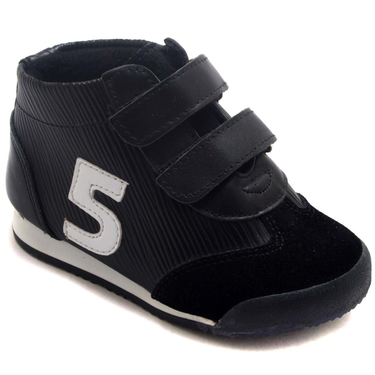 NM-20 Bebe Spor Beş Model Kışlık Ayakkabı - Siyah (Deri)