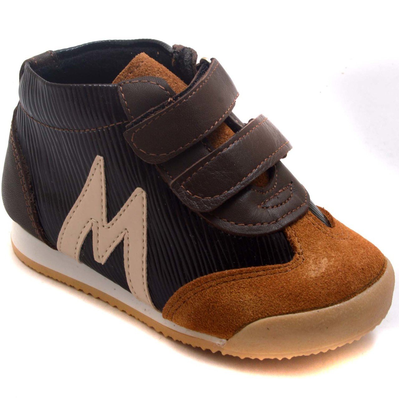 NM-23 Bebe Spor Model Kışlık Ayakkabı - Siyah (Deri)