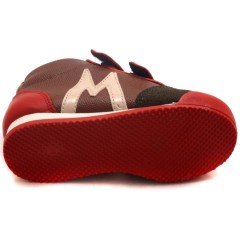 NM-23 Bebe Spor Model Kışlık Ayakkabı - Kahverengi (Deri)