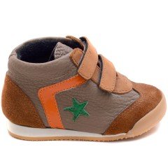 NM-25 Bebe Spor Yıldız Model Kışlık Ayakkabı - Dore (Deri)