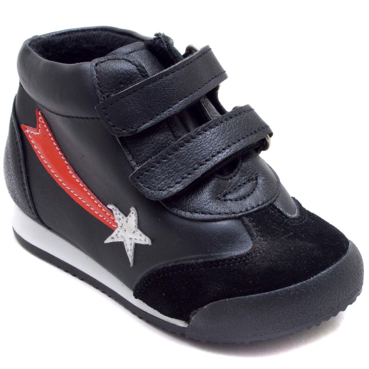 NM-27 Bebe Spor Kışlık Ayakkabı - Siyah (Deri)