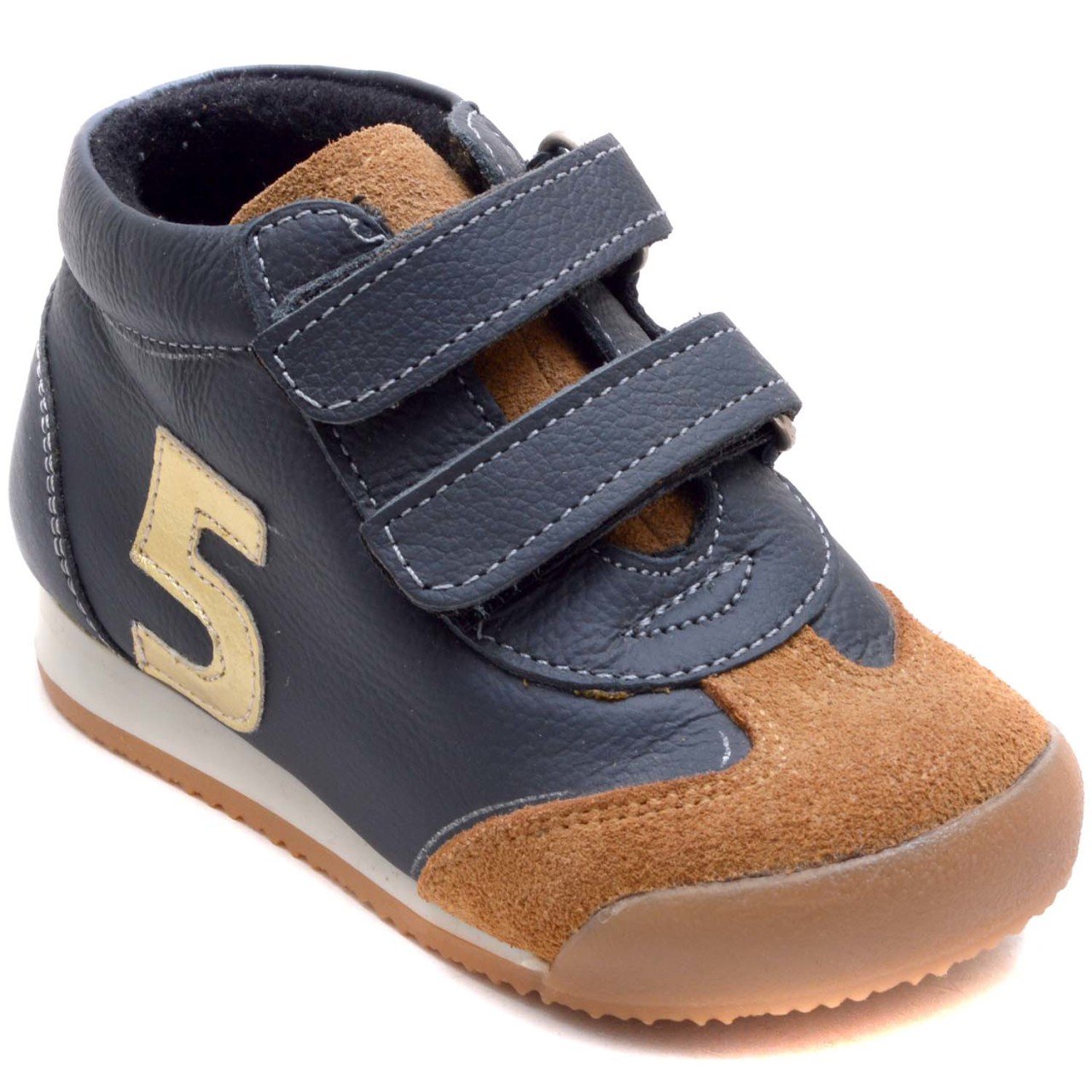 NM-28 Bebe Spor Kışlık Ayakkabı - Lacivert (Deri)