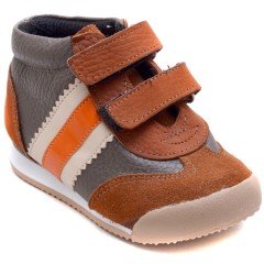 NM-29 Bebe Spor Kışlık Ayakkabı - Taba (Deri)