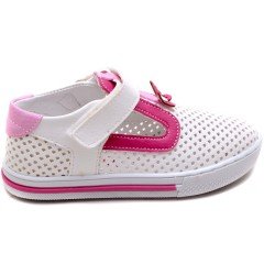 SG-621 Kız Çocuk Patik Sandalet - Beyaz/P