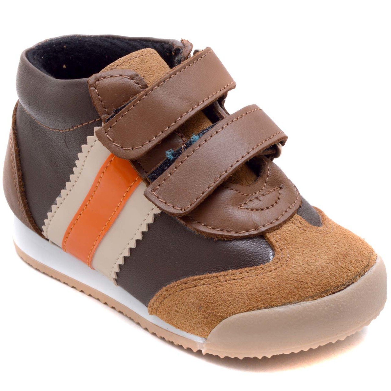 NM-29 Bebe Spor Kışlık Ayakkabı - Kahverengi (Deri)