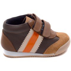 NM-29 Bebe Spor Kışlık Ayakkabı - Kahverengi (Deri)