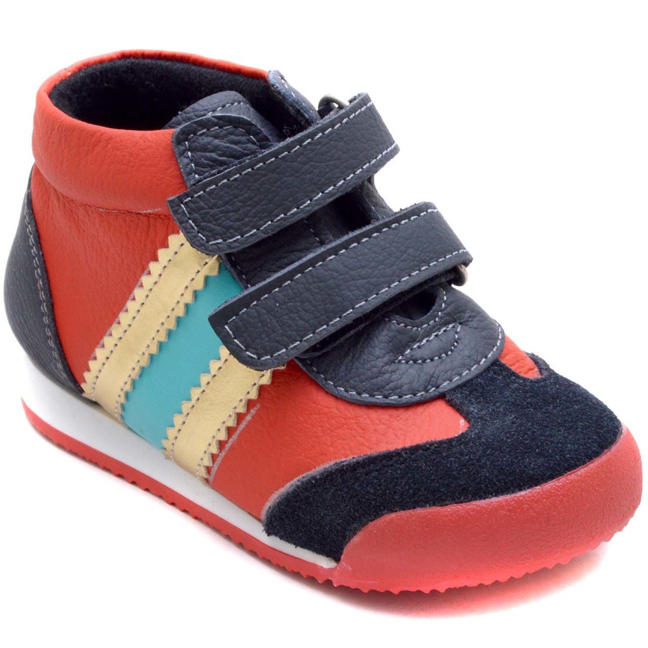 NM-29 Bebe Spor Kışlık Ayakkabı - Kırmızı (Deri)