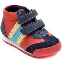 NM-29 Bebe Spor Kışlık Ayakkabı - Kırmızı (Deri)