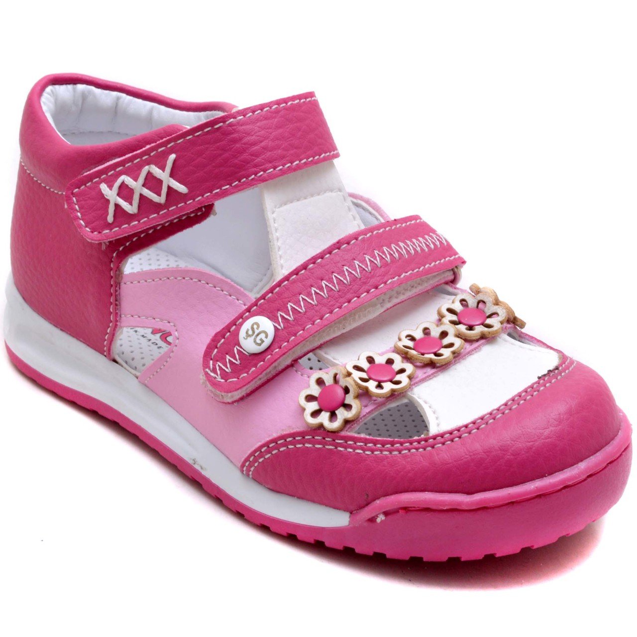 SG-627 Kız Çocuk Patik Sandalet - Pembe/P