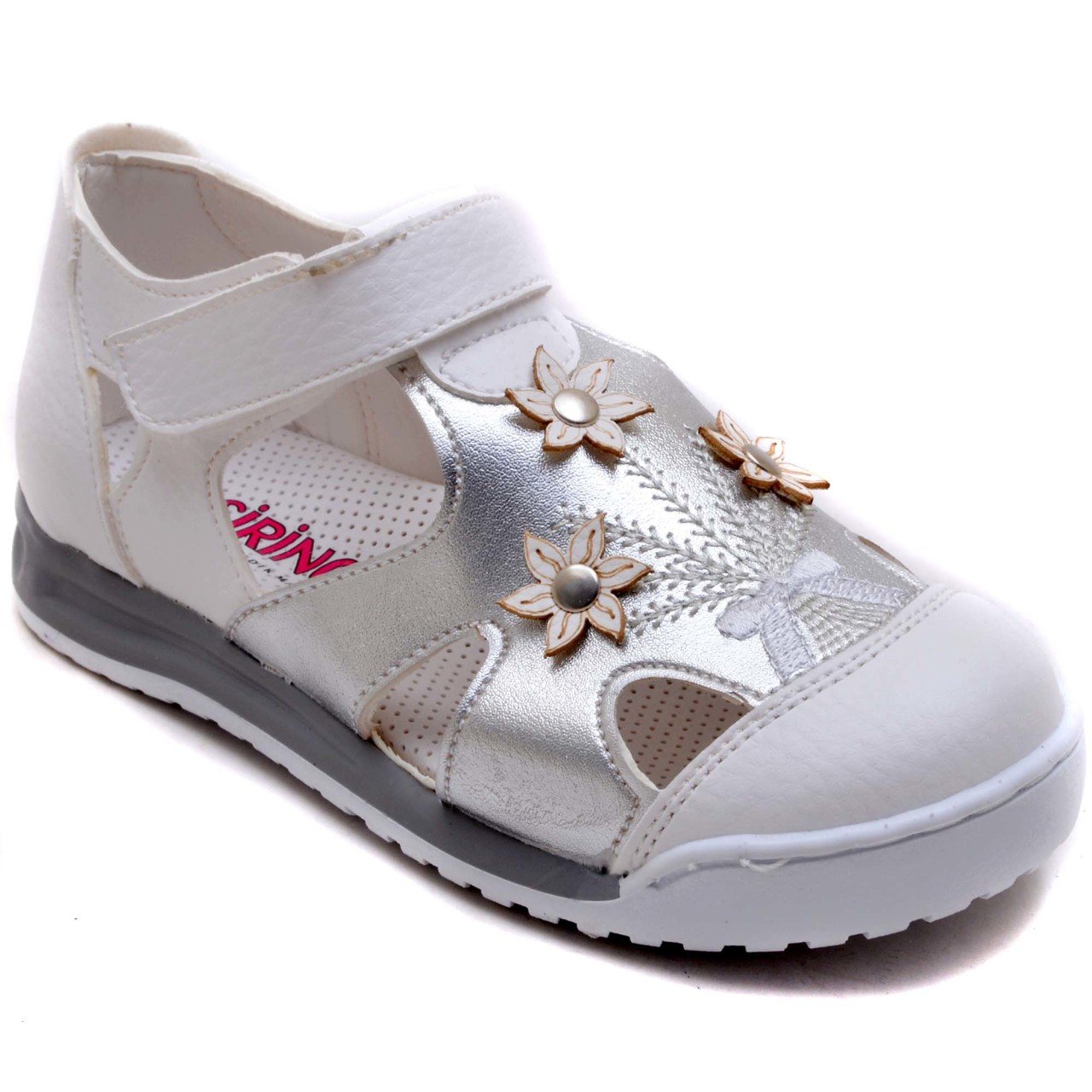 SG-631 Kız Çocuk Patik Sandalet - Beyaz