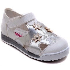 SG-631 Kız Çocuk Patik Sandalet - Beyaz