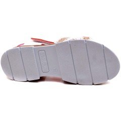 SG-873 Kız Çocuk Filet Sandalet - Pembe