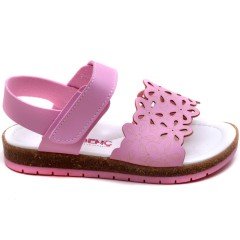 SG-875 Kız Çocuk Filet Sandalet - Pembe