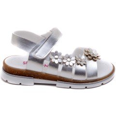 SG-877 Kız Çocuk Filet Sandalet - Gri