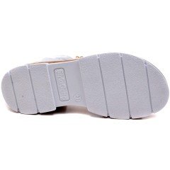 SG-877 Kız Çocuk Filet Sandalet - Gri