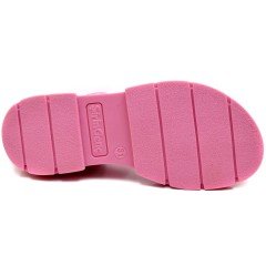 SG-877 Kız Çocuk Filet Sandalet - Pembe