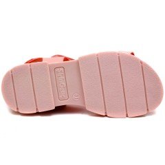 SG-879 Kız Çocuk Filet Sandalet - Yavruağzı