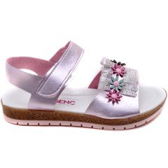 SG-879 Kız Çocuk Filet Sandalet - Fuşya