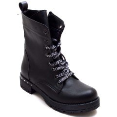 FSH-814 Filet Fashion Kız Bot - Siyah