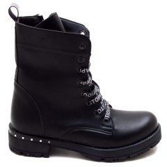 FSH-814 Filet Fashion Kız Bot - Siyah