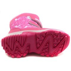 SKG-24 Patik İçi Kürklü Kar Botu - Pembe