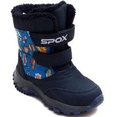 Patik İçi Kürklü Kar Botu - Lacivert