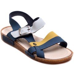 SG-412 Erkek Çocuk Filet Sandalet - Mavi