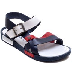 SG-412 Erkek Çocuk Filet Sandalet - Lacivert/K