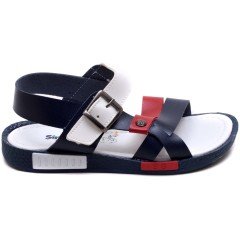 SG-412 Erkek Çocuk Filet Sandalet - Lacivert/K