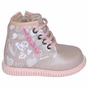 Desenli Bebe Botu - Pembe