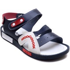 SG-414 Erkek Çocuk Filet Sandalet - Lacivert/K