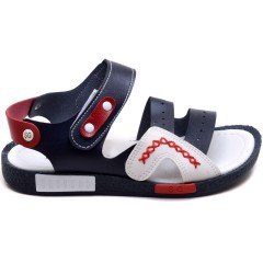 SG-414 Erkek Çocuk Filet Sandalet - Lacivert/K