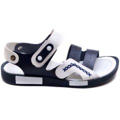 SG-414 Erkek Çocuk Filet Sandalet - Lacivert/B