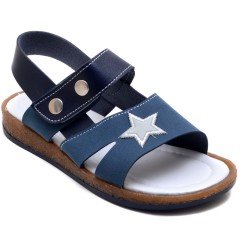 SG-416 Erkek Çocuk Filet Sandalet - Mavi
