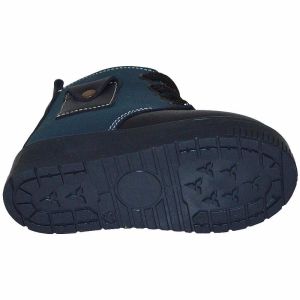 Desenli Bebe Botu - Siyah/Füme