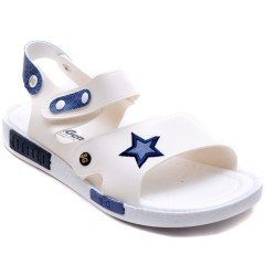 SG-416 Erkek Çocuk Filet Sandalet - Beyaz