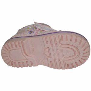 Desenli Bebe Botu - Açık Pembe