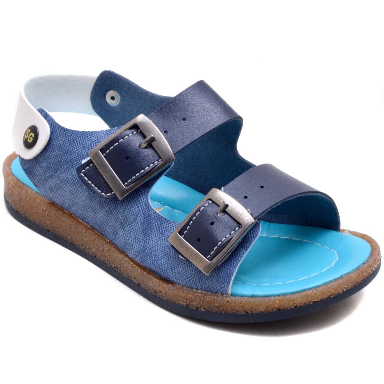 SG-420 Erkek Çocuk Filet Sandalet - Mavi