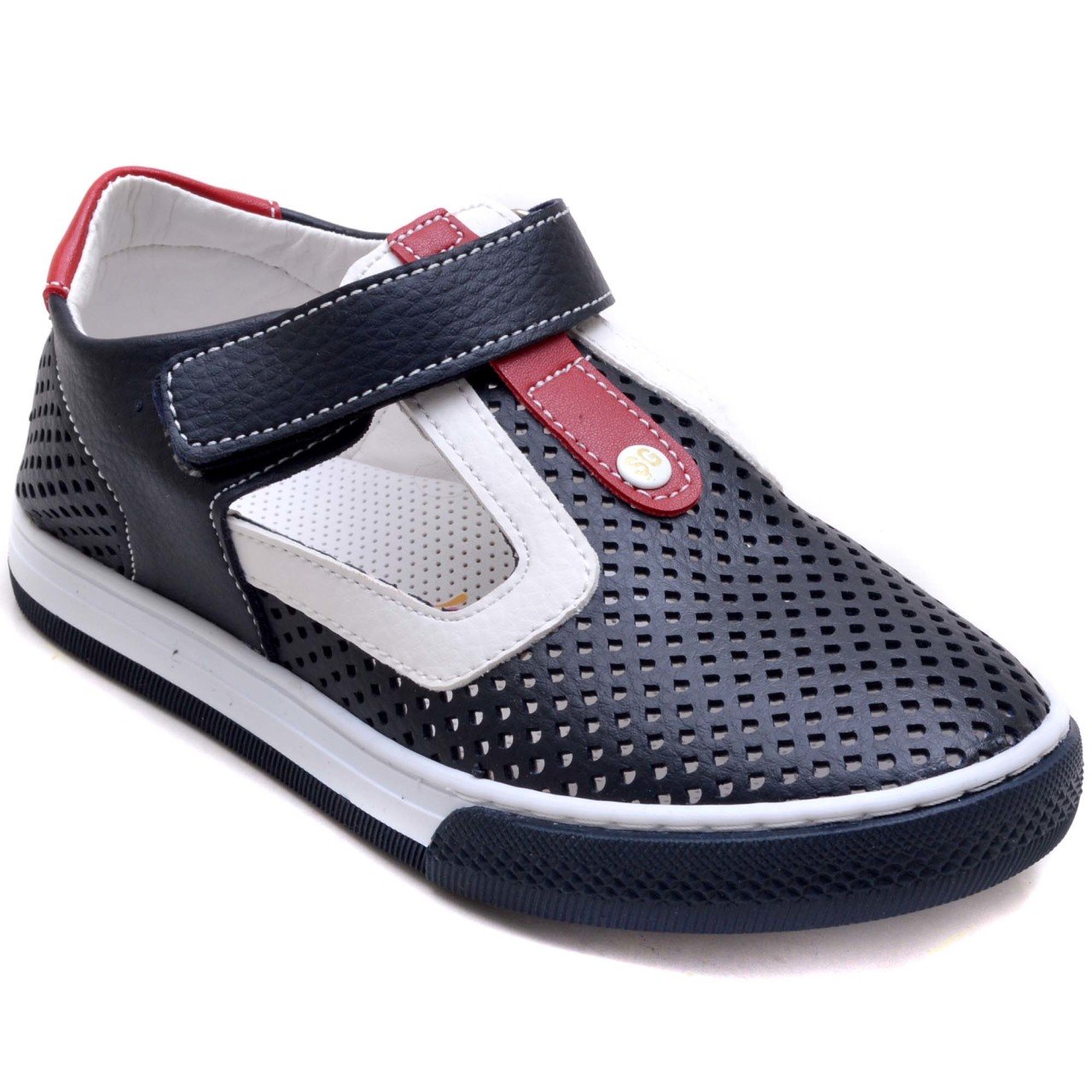 SG-482 Erkek Çocuk Filet Sandalet - Lacivert/K