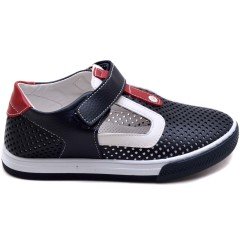 SG-482 Erkek Çocuk Filet Sandalet - Lacivert/K