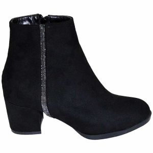 Kadın Stiletto Kışlık Bot  - Siyah