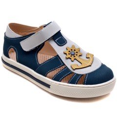 SG-486 Erkek Çocuk Filet Sandalet - Mavi