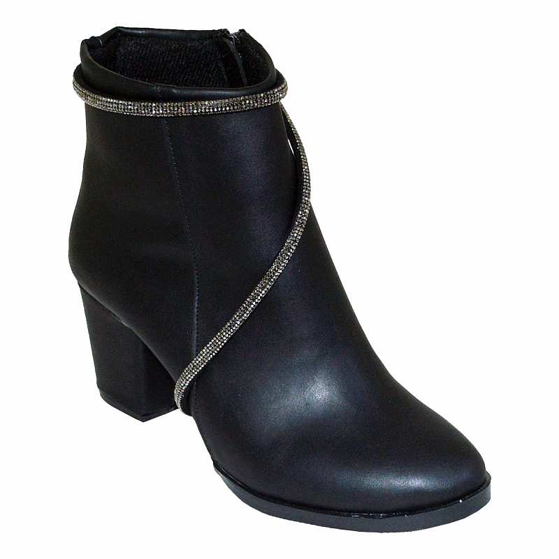 Kadın Stiletto Kışlık Bot  - Siyah