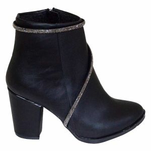 Kadın Stiletto Kışlık Bot  - Siyah