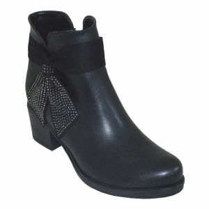 Kadın Stiletto Kışlık Bot  - Siyah
