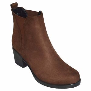 Kadın Stiletto Kışlık Bot  - Kahverengi